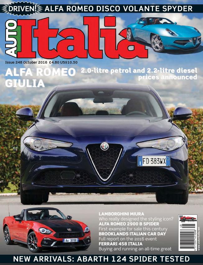 Журнал AutoItalia. october 2016