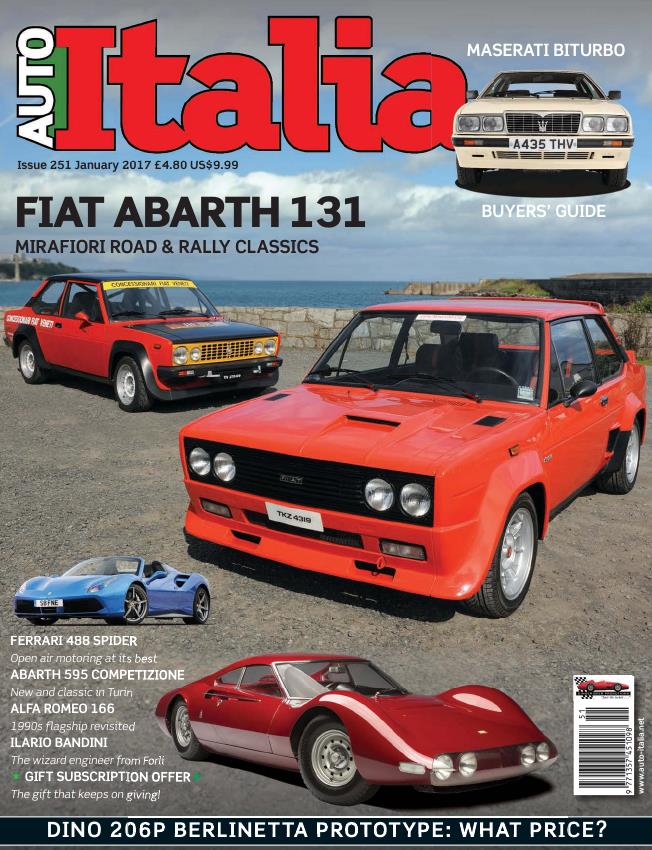 Журнал AutoItalia. january 2017