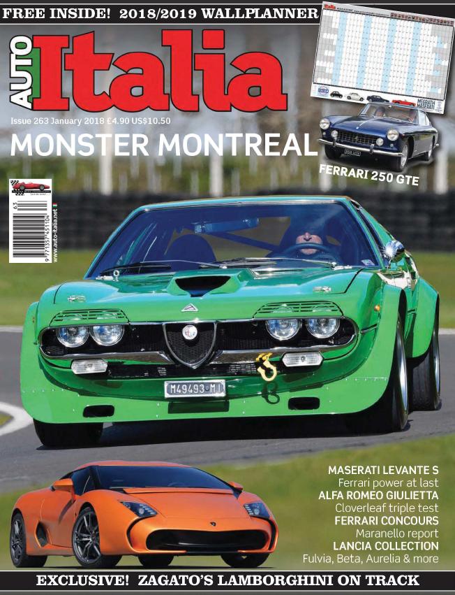 Журнал AutoItalia. january 2018