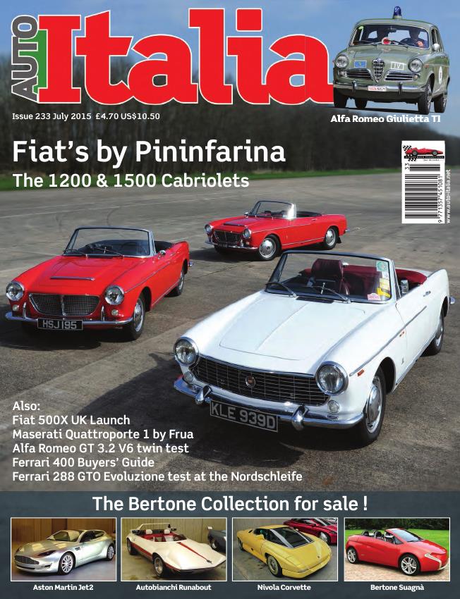 Журнал AutoItalia. july 2015