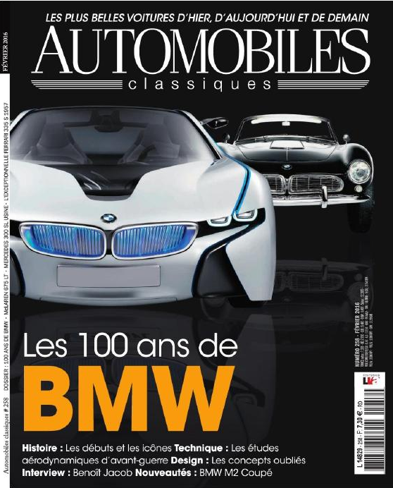 Журнал Automobiles Classiques N 258, Fevrier 2016