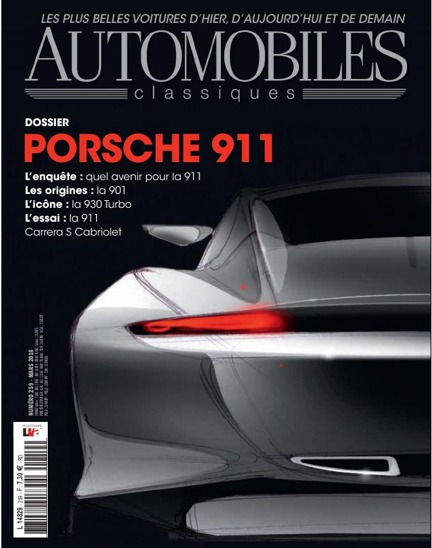 Журнал Automobiles Classiques N 259, Mars 2016