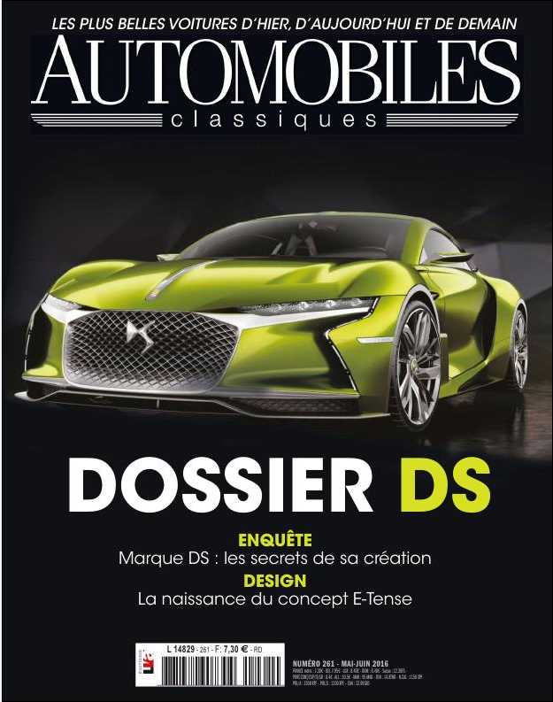 Журнал Automobiles Classiques N 261, Mai/Juin 2016