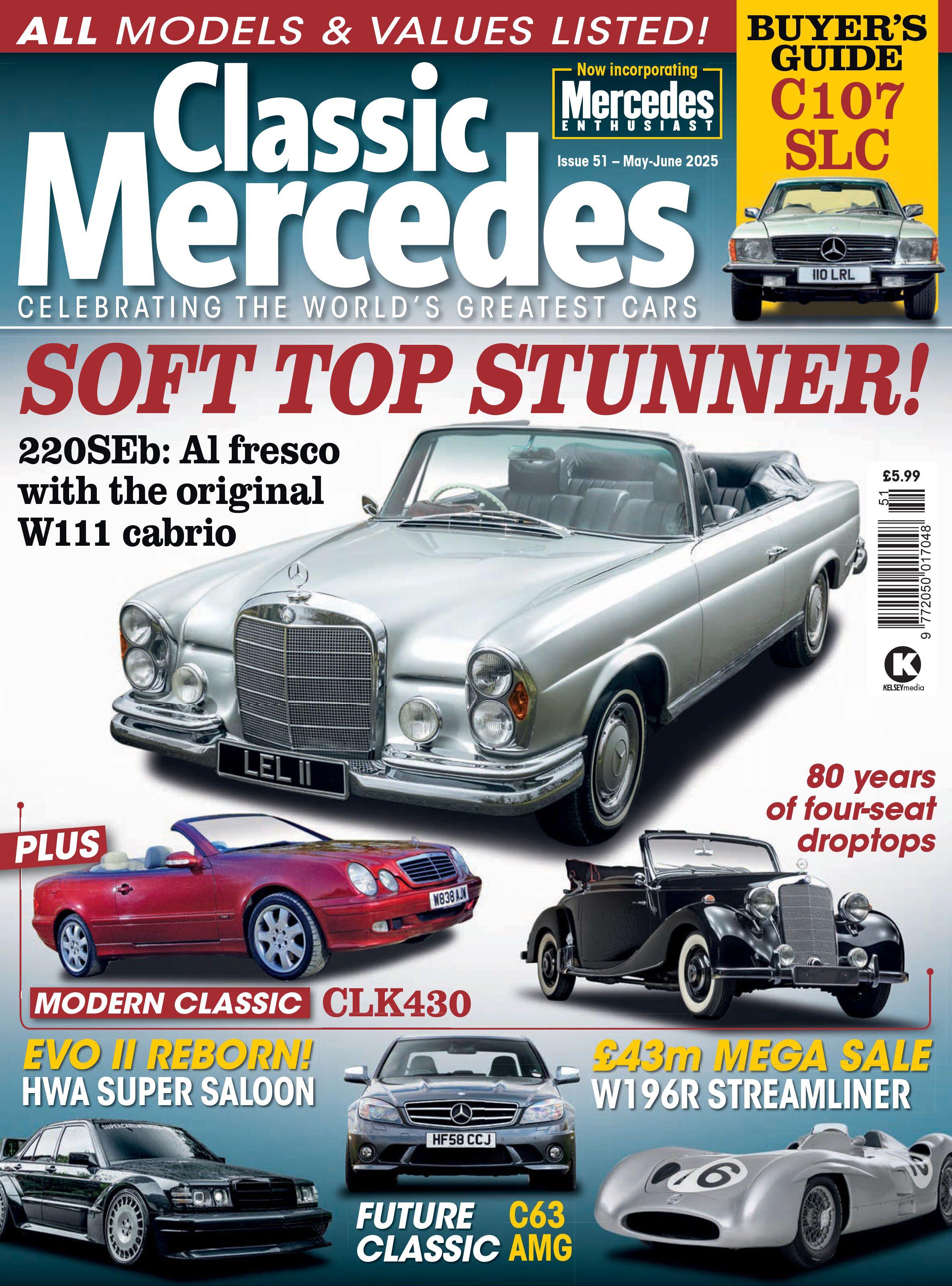 Журнал Classic Mercedes. Summer 2025