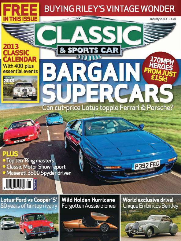 Журнал Classic & Sports car №1, 2013