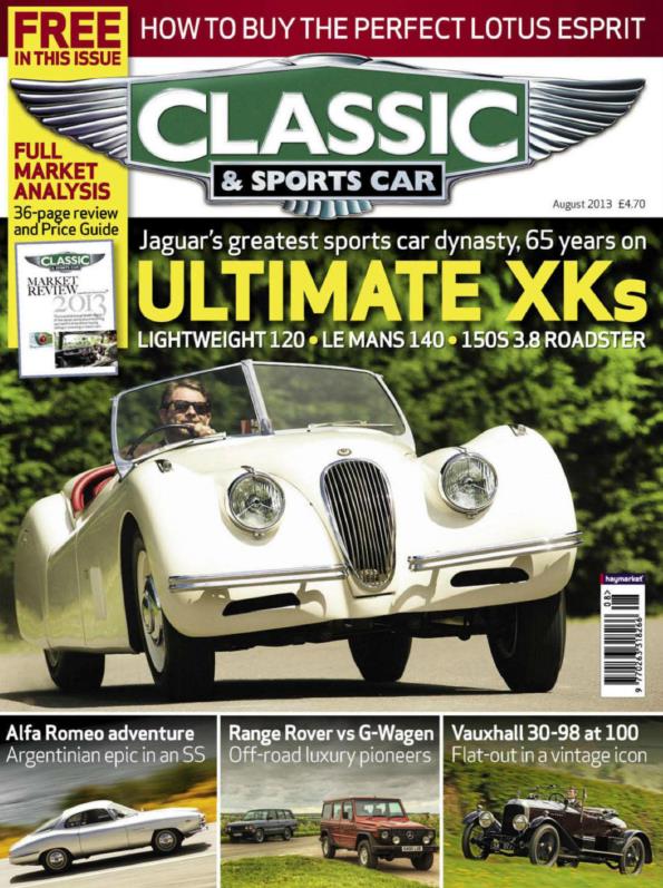 Журнал Classic & Sports car №8, 2013