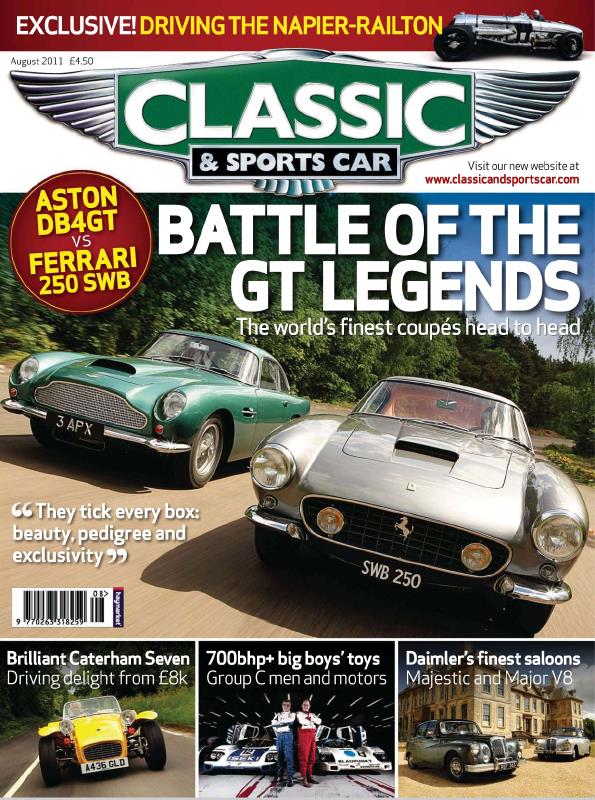 Журнал Classic & Sports car №8, 2011