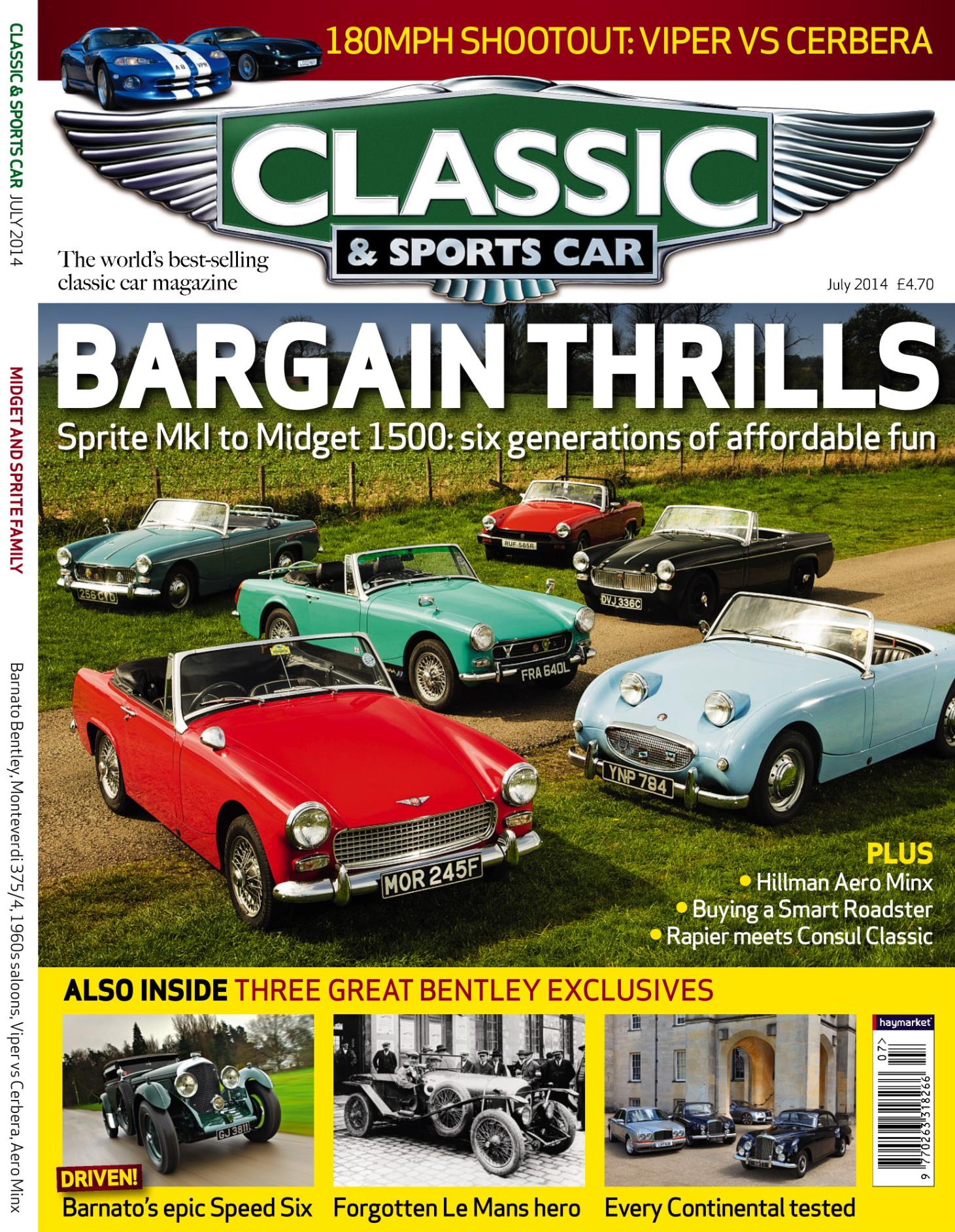 Журнал Classic & Sports car №7, 2014