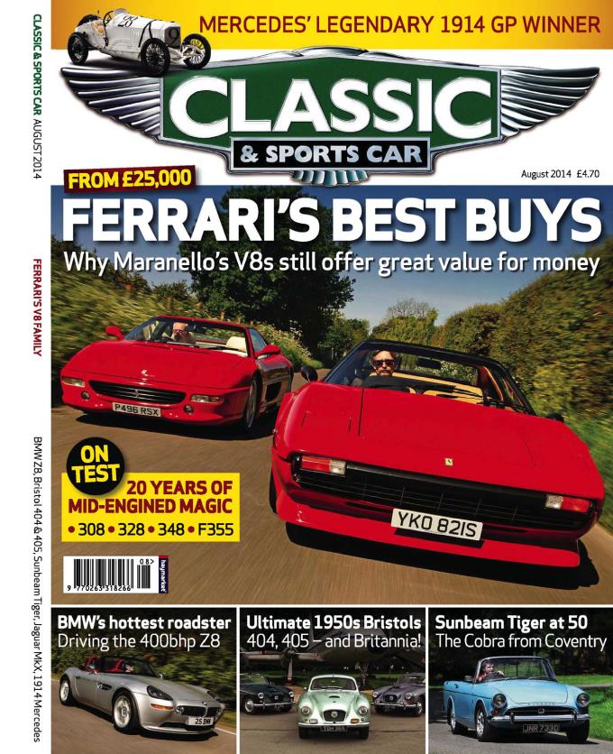 Журнал Classic & Sports car №8, 2014