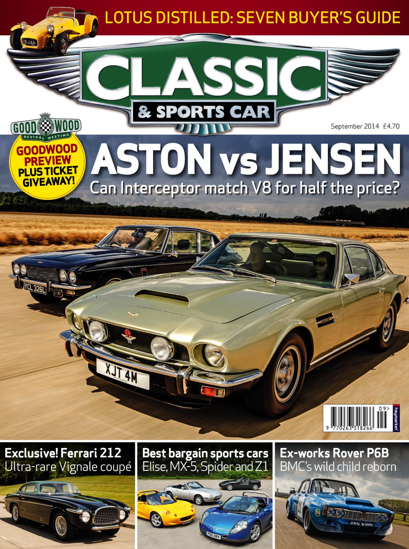 Журнал Classic & Sports car №9, 2014