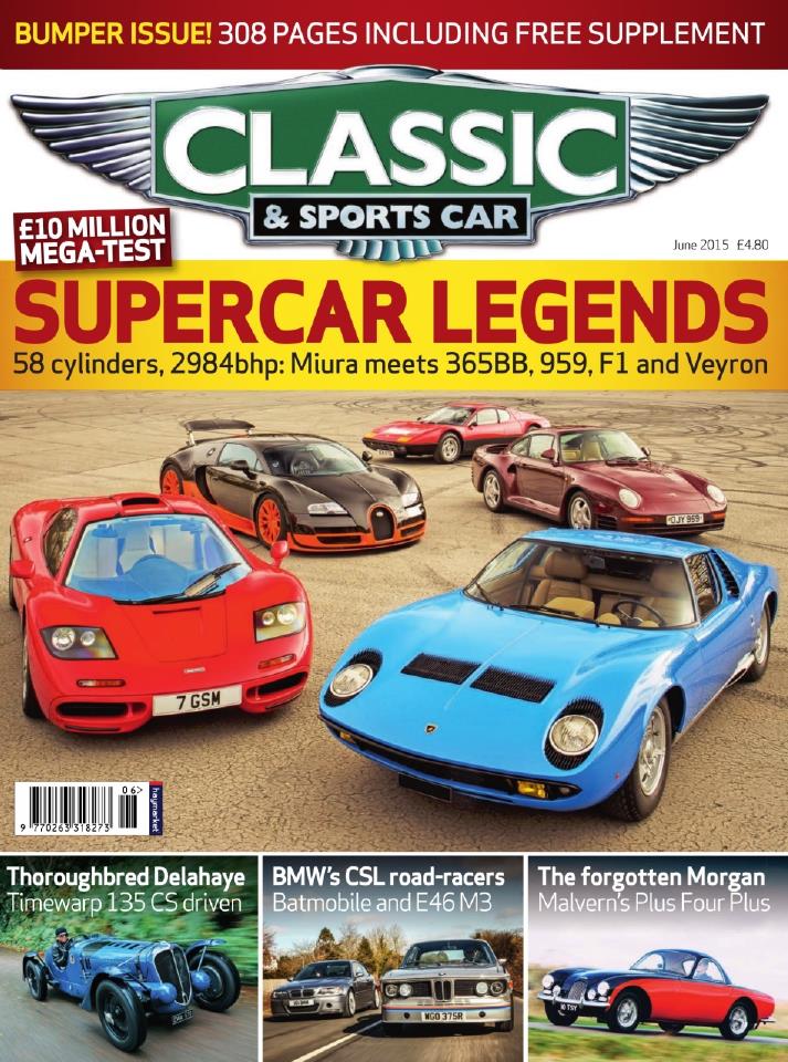 Журнал Classic & Sports car №06, 2015