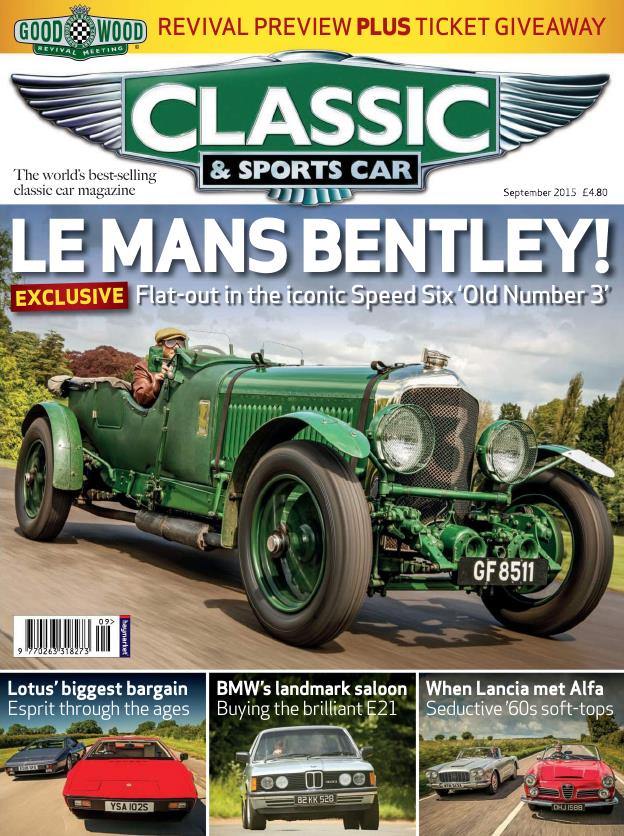 Журнал Classic & Sports car №9, 2015