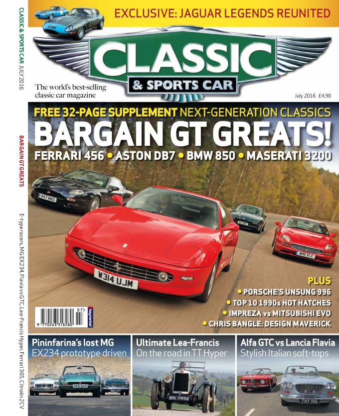 Журнал Classic & Sports car №7, 2016