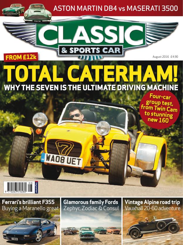 Журнал Classic & Sports car №8, 2016