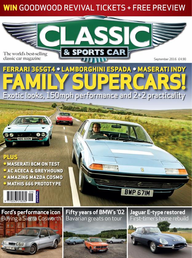 Журнал Classic & Sports car №9, 2016