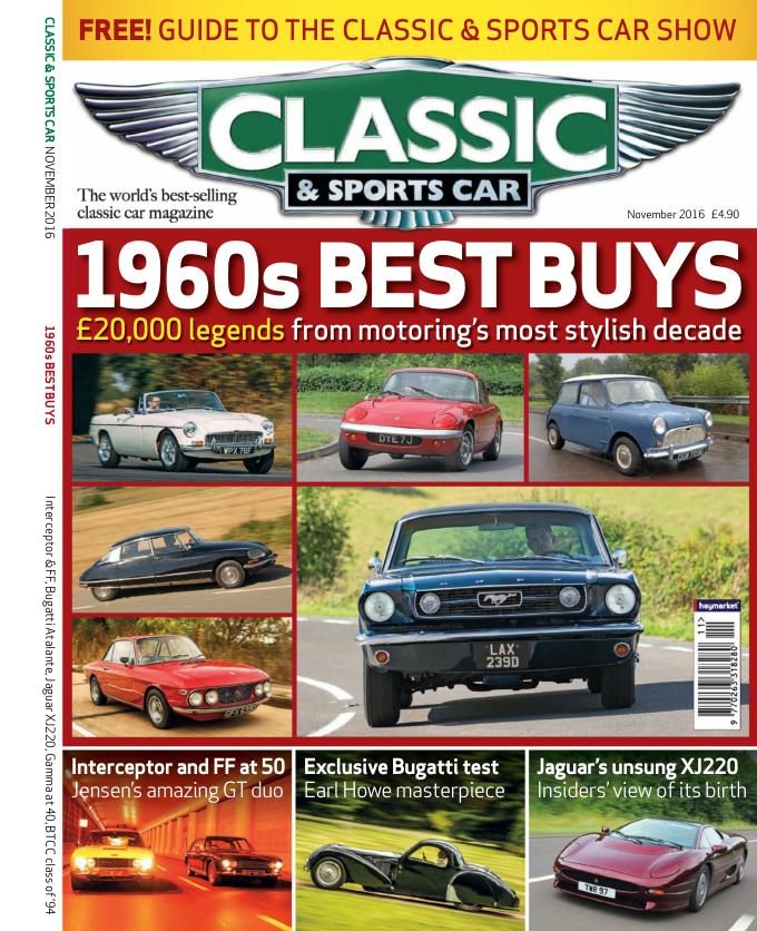 Журнал Classic & Sports car №11, 2016