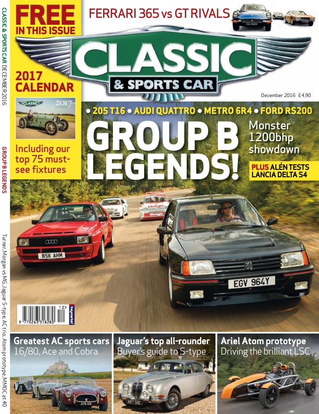 Журнал Classic & Sports car №12, 2016