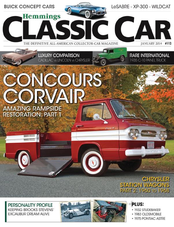 Журнал Hemmings Classic Car январь 2014