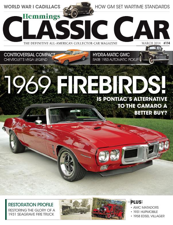 Журнал Hemmings Classic Car март 2014