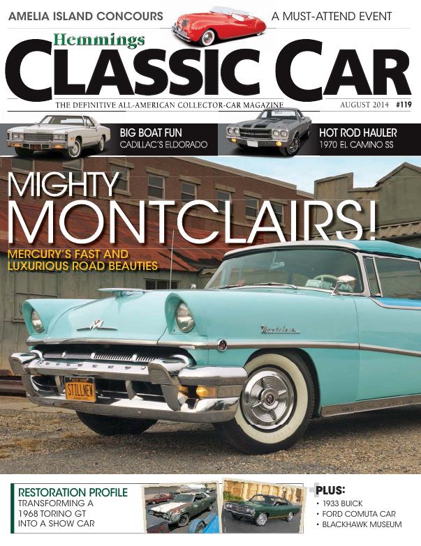Журнал Hemmings Classic Car август 2014