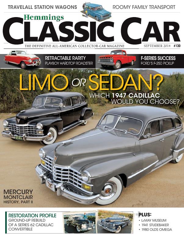 Журнал Hemmings Classic Car сентябрь 2014