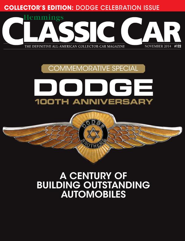 Журнал Hemmings Classic Car ноябрь 2014
