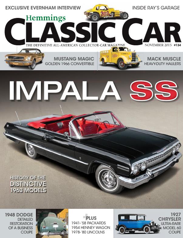 Журнал Hemmings Classic Car ноябрь 2015