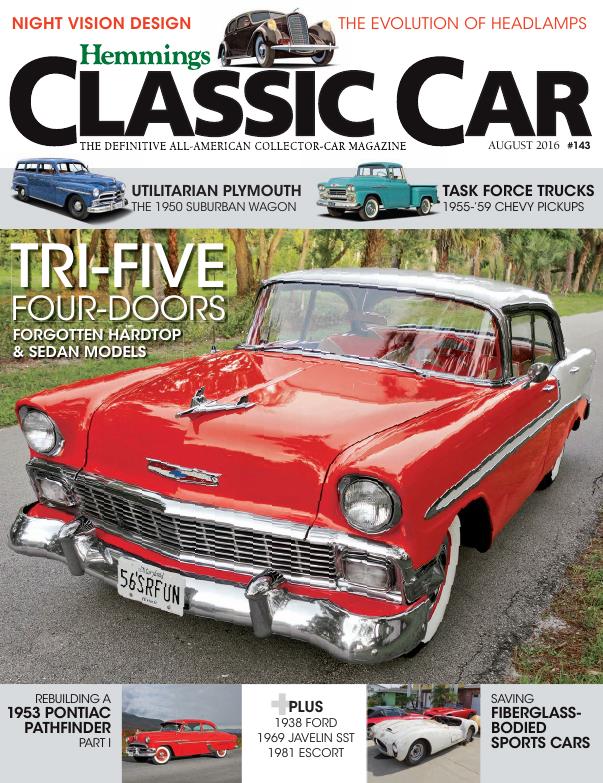 Журнал Hemmings Classic Car август 2016