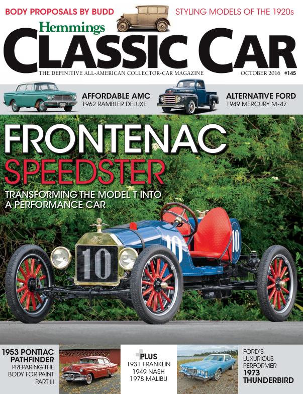 Журнал Hemmings Classic Car октябрь 2016
