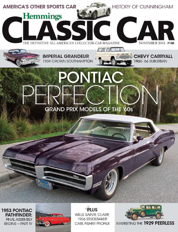 Журнал Hemmings Classic Car ноябрь 2016