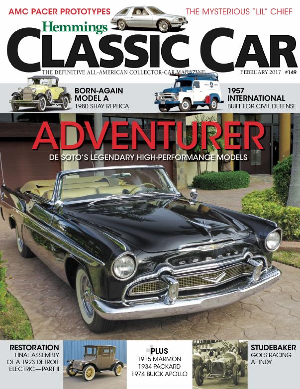 Журнал Hemmings Classic Car февраль 2017