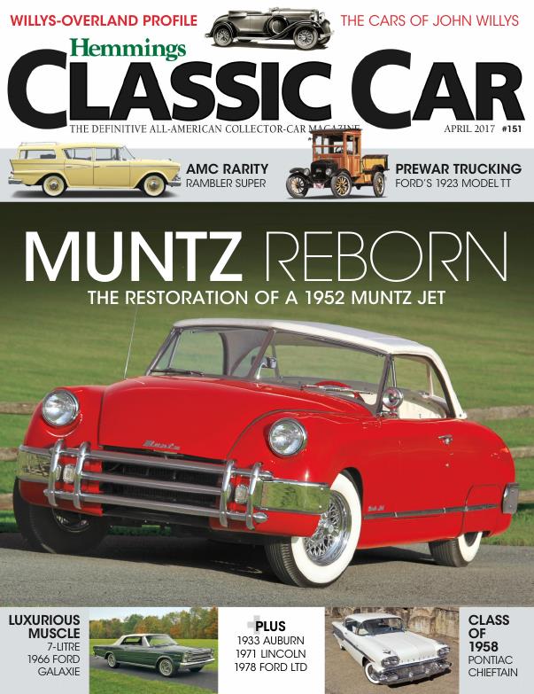 Журнал Hemmings Classic Car апрель 2017