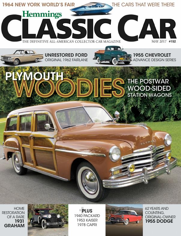 Журнал Hemmings Classic Car май 2017