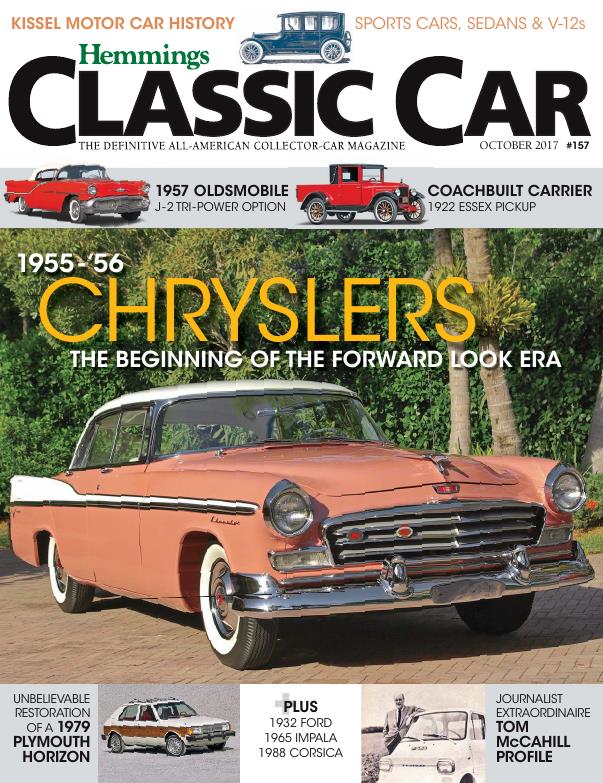 Журнал Hemmings Classic Car октябрь 2017