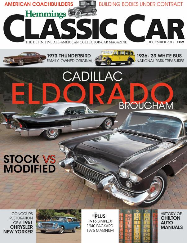 Журнал Hemmings Classic Car декабрь 2017