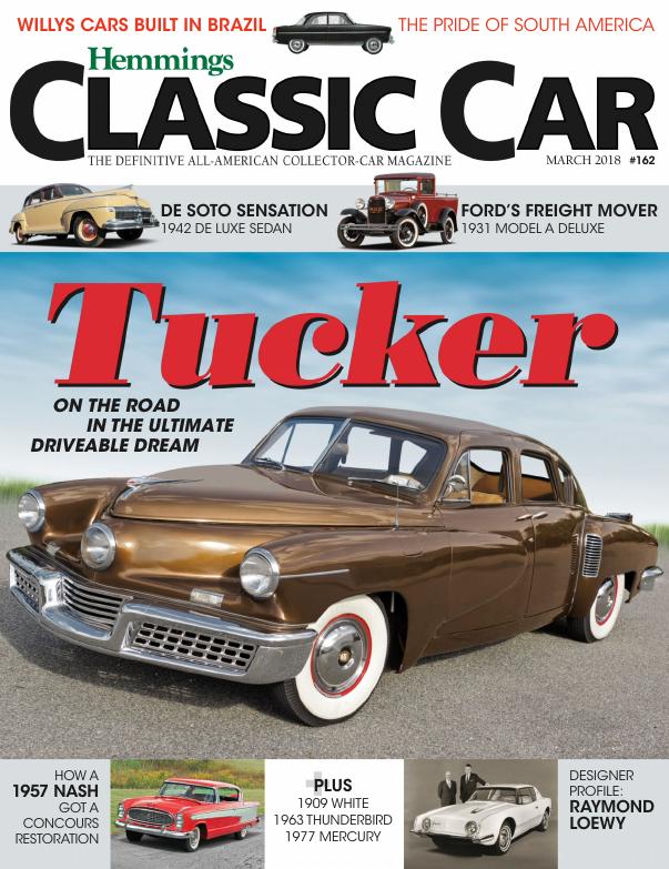 Журнал Hemmings Classic Car март 2018