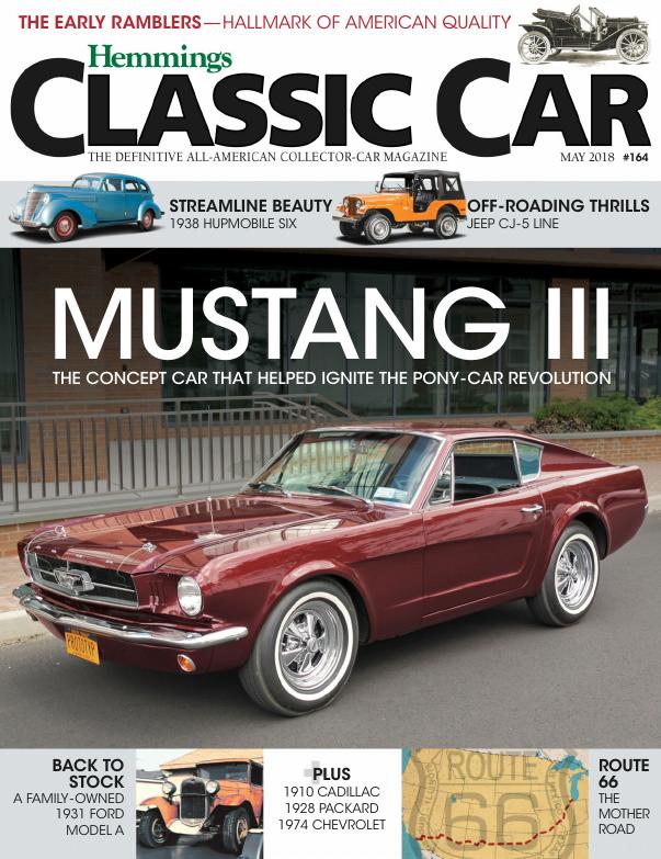 Журнал Hemmings Classic Car май 2018