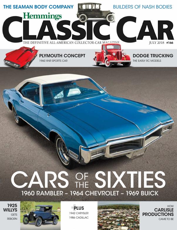 Журнал Hemmings Classic Car июль 2018