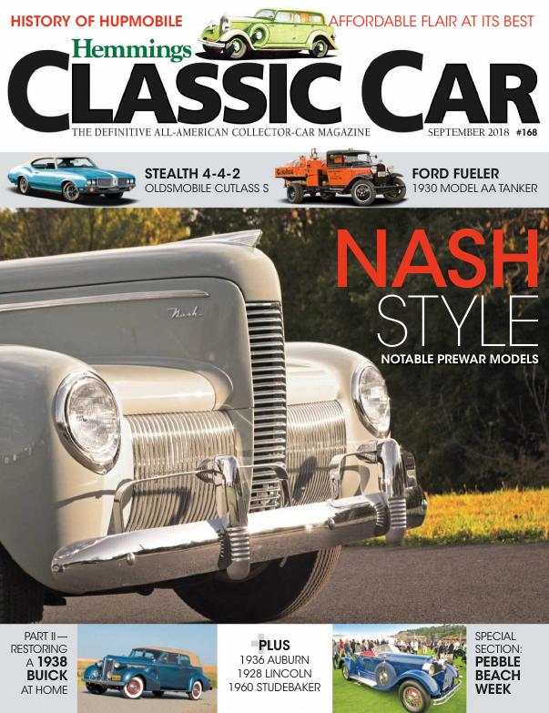 Журнал Hemmings Classic Car сентябрь 2018