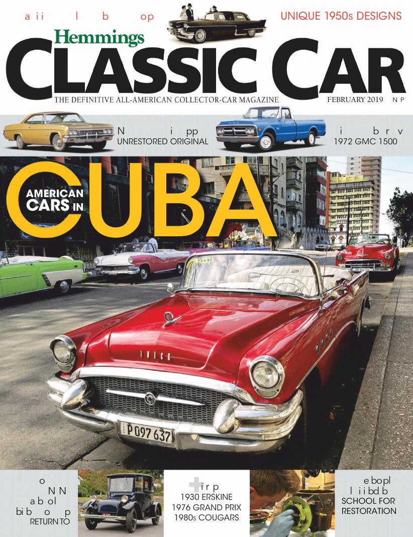 Журнал Hemmings Classic Car февраль 2019