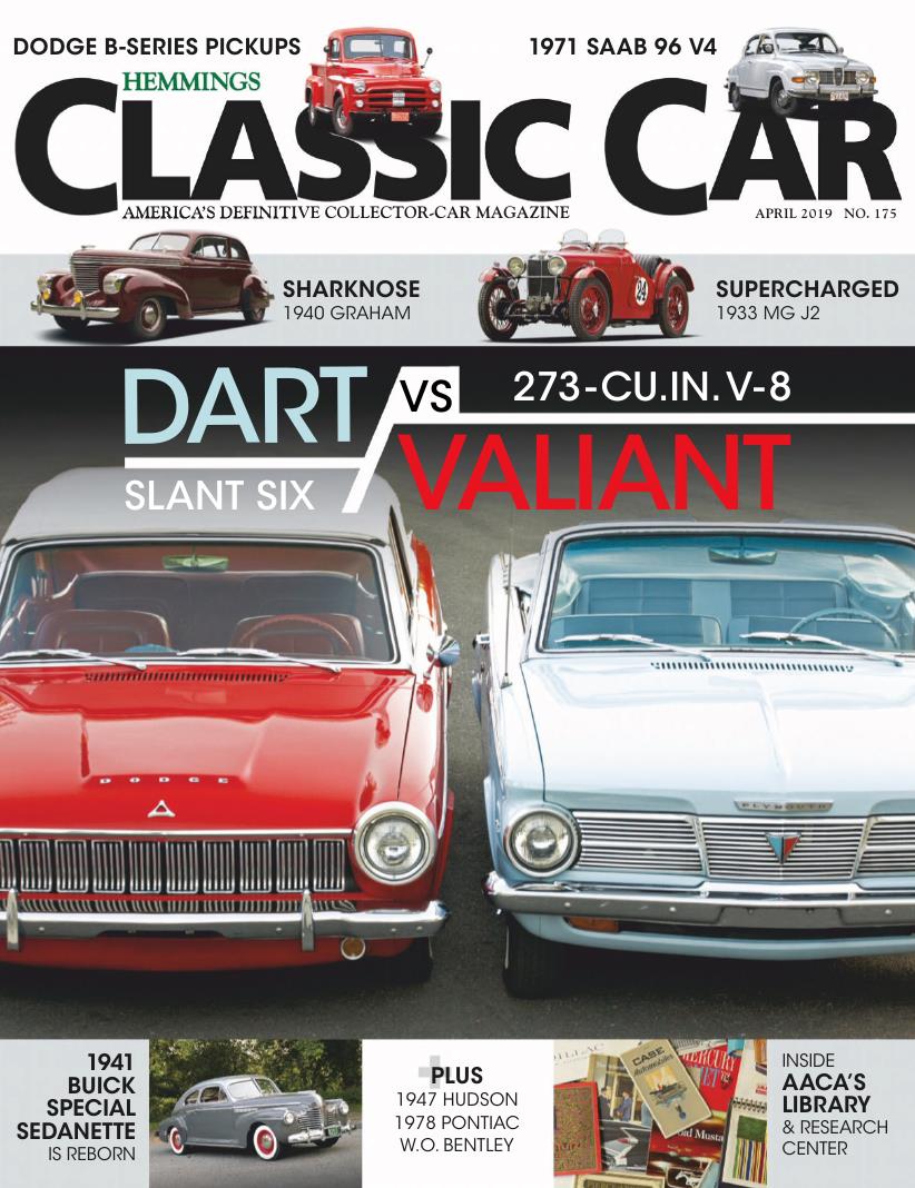 Журнал Hemmings Classic Car апрель 2019