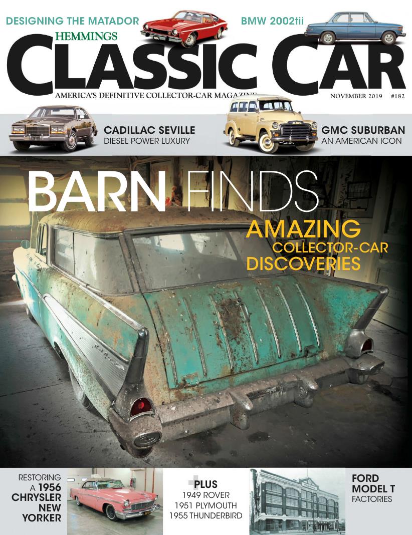 Журнал Hemmings Classic Car ноябрь 2019
