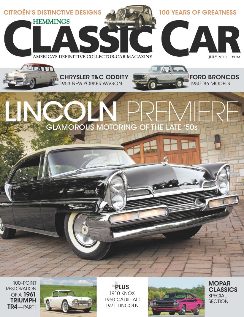Журнал Hemmings Classic Car июль 2020