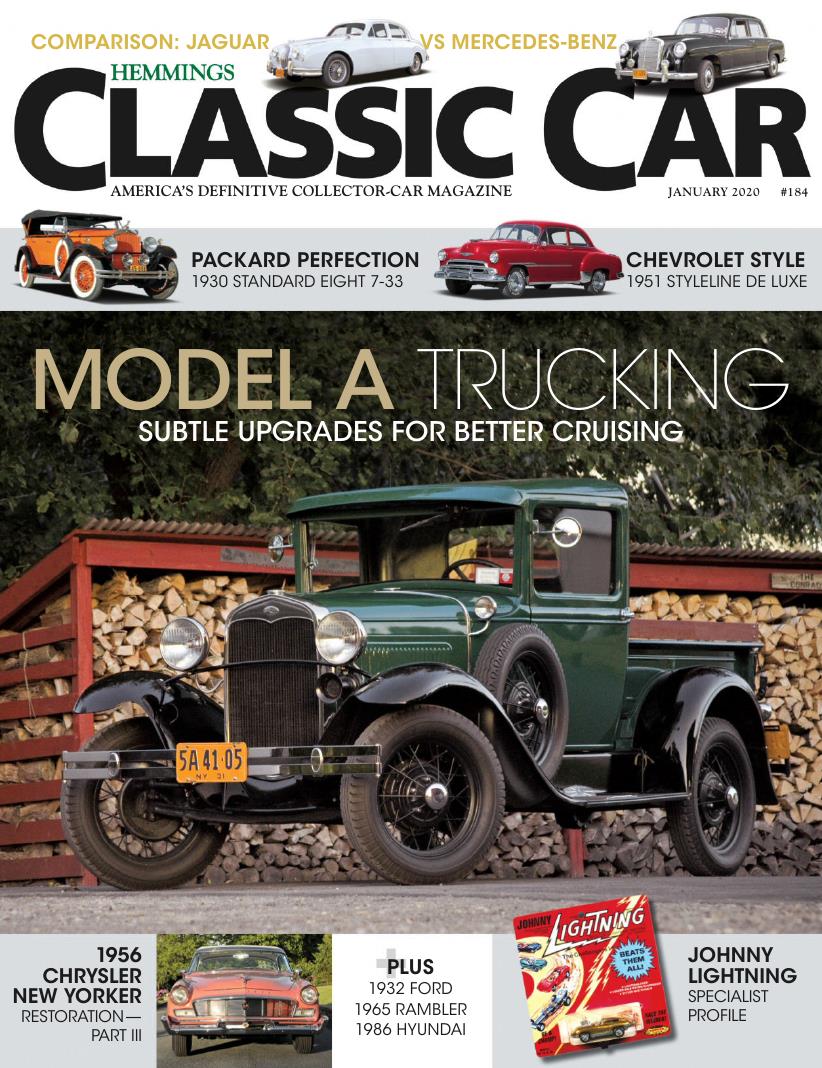 Журнал Hemmings Classic Car январь 2020