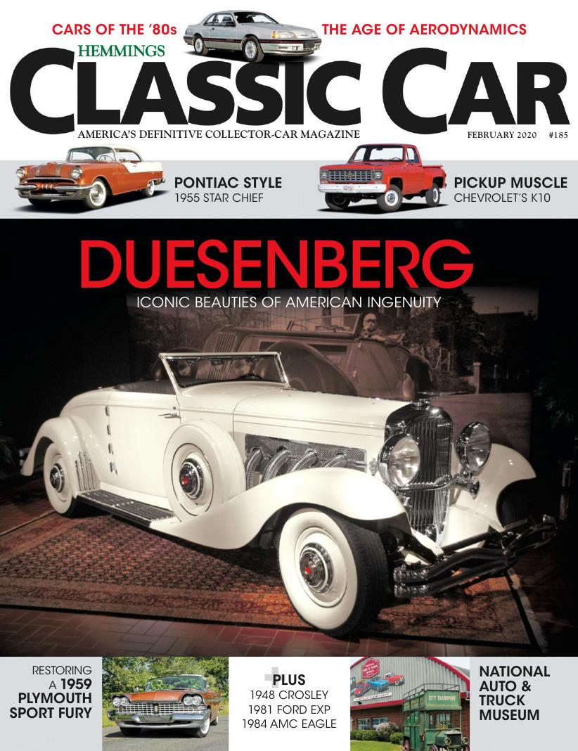 Журнал Hemmings Classic Car февраль 2020