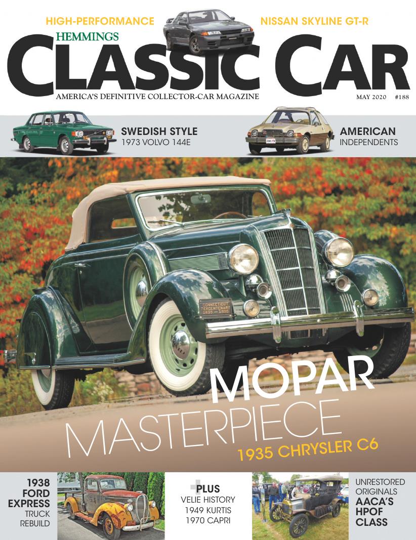 Журнал Hemmings Classic Car май 2020