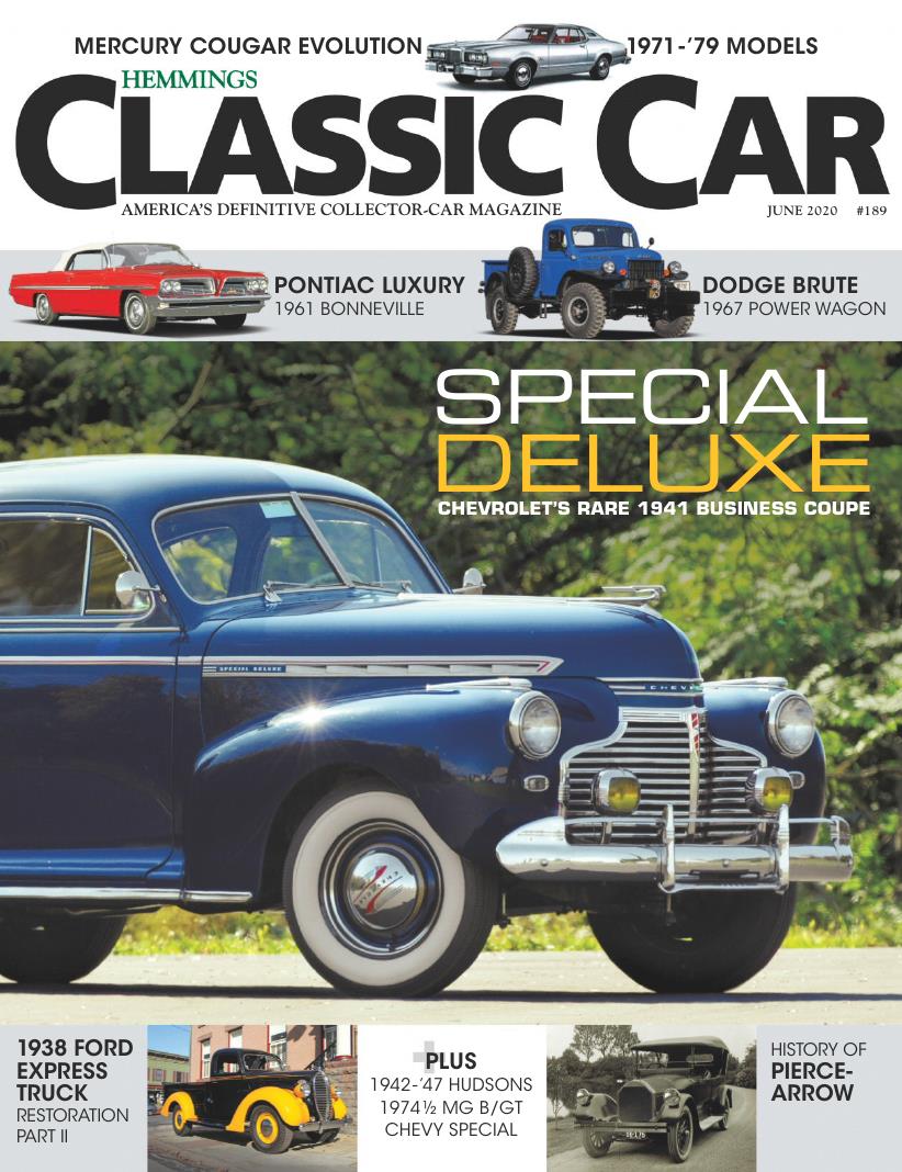Журнал Hemmings Classic Car июнь 2020