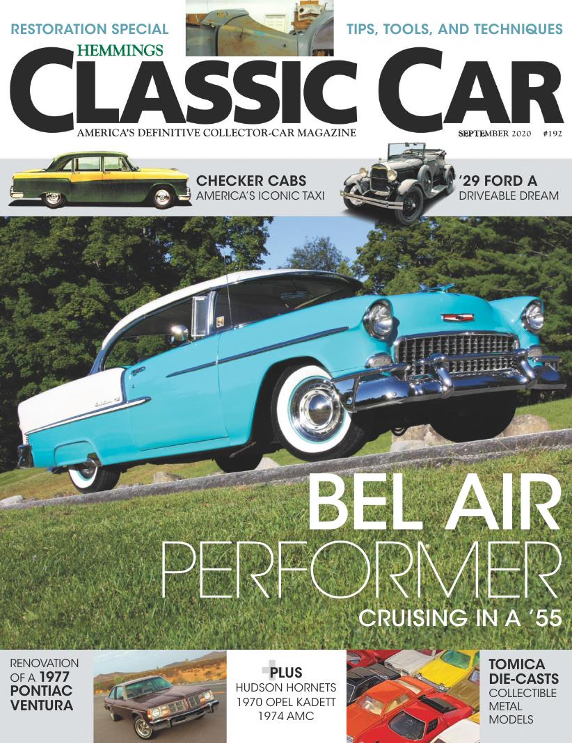 Журнал Hemmings Classic Car сентябрь 2020