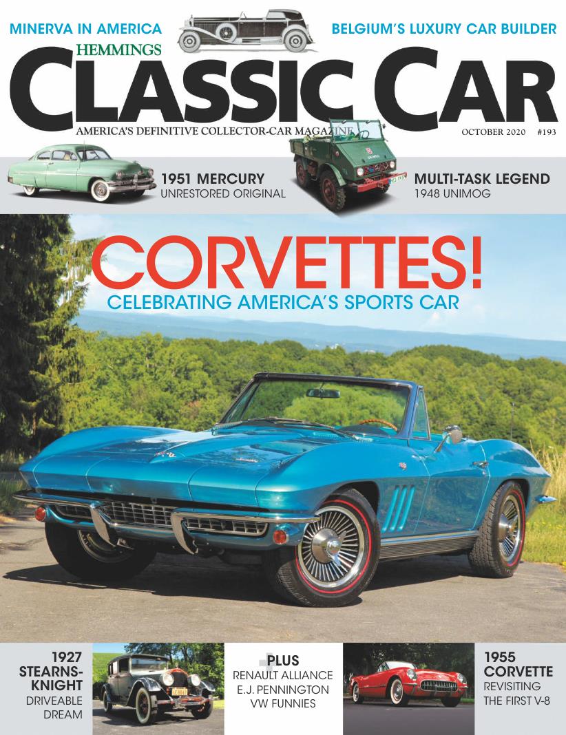 Журнал Hemmings Classic Car октябрь 2020