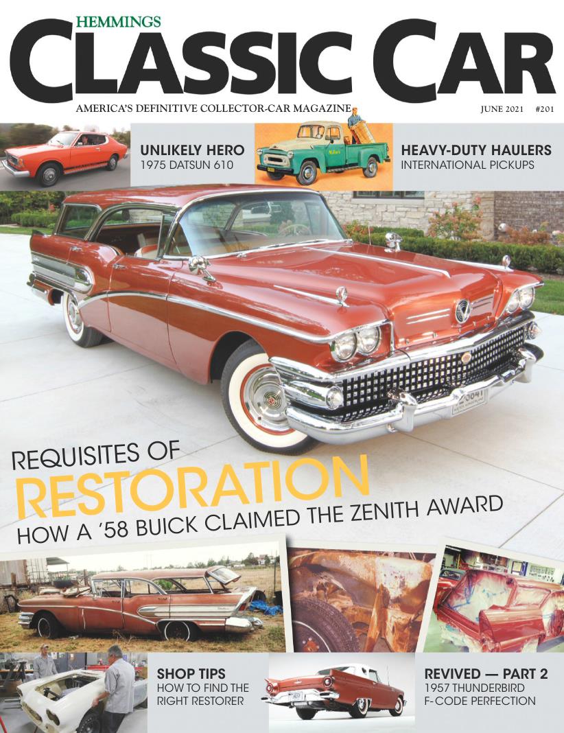 Журнал Hemmings Classic Car июнь 2021